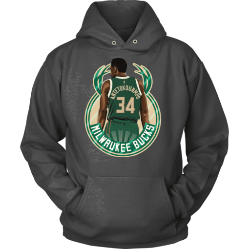 Unisex Hoodie / Charcoal / S The Greek Freak Hoodie