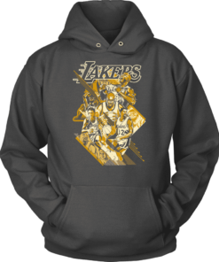 Unisex Hoodie / Charcoal / S The Lakers Mt.Rushmore Hoodie