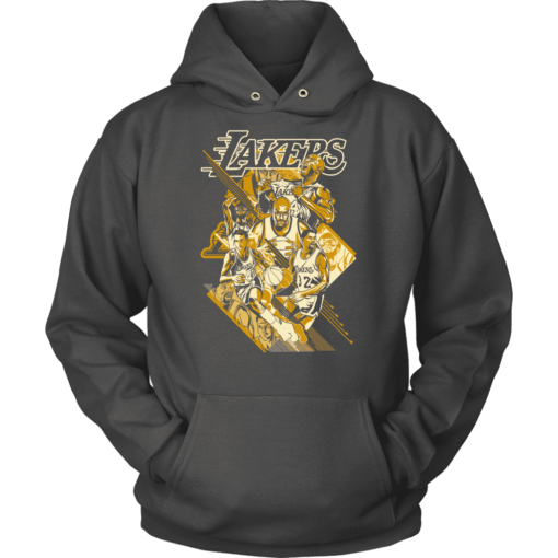 Unisex Hoodie / Charcoal / S The Lakers Mt.Rushmore Hoodie