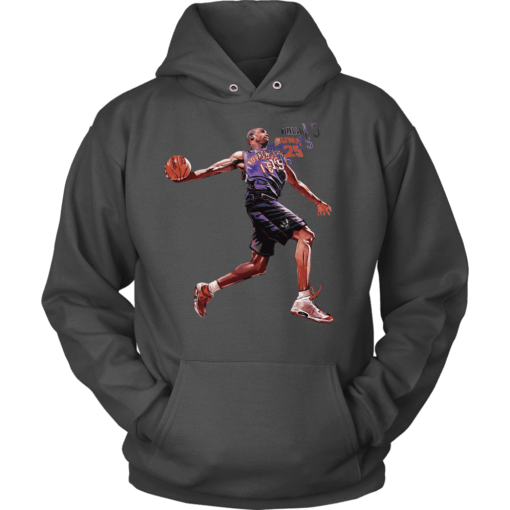 Unisex Hoodie / Charcoal / S Vince Carter Over the Years Hoodie