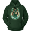 Unisex Hoodie / Dark Green / S The Greek Freak Hoodie