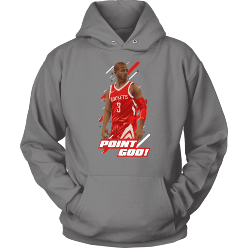 Unisex Hoodie / Grey / S Chris Paul "Point God" Hoodie