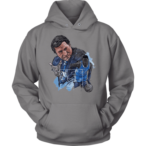 Unisex Hoodie / Grey / S Dean Smith x Jordan NC Hoodie