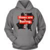 Unisex Hoodie / Grey / S Shoes are Boring x J6 Retro Infrared Hoodie