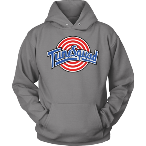 Unisex Hoodie / Grey / S Space Jam Tune Squad Hoodie