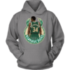 Unisex Hoodie / Grey / S The Greek Freak Hoodie