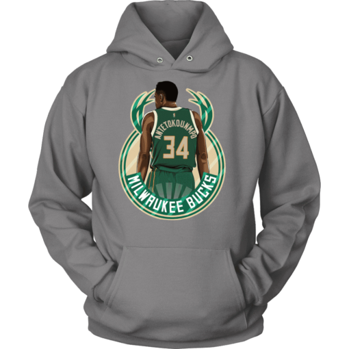 Unisex Hoodie / Grey / S The Greek Freak Hoodie