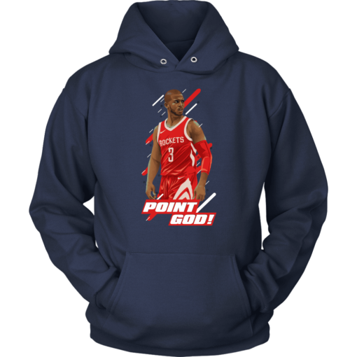 Unisex Hoodie / Navy / S Chris Paul "Point God" Hoodie