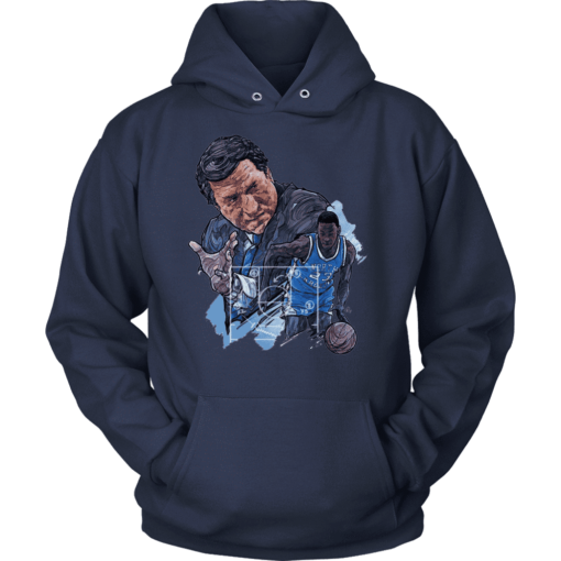 Unisex Hoodie / Navy / S Dean Smith x Jordan NC Hoodie