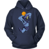 Unisex Hoodie / Navy / S Dunking Skeletor Hoodie