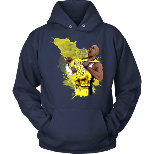 Unisex Hoodie / Navy / S Kobe Watercolor Hoodie