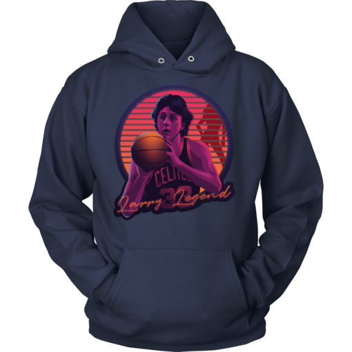 Unisex Hoodie / Navy / S Retro Larry Legend Hoodie