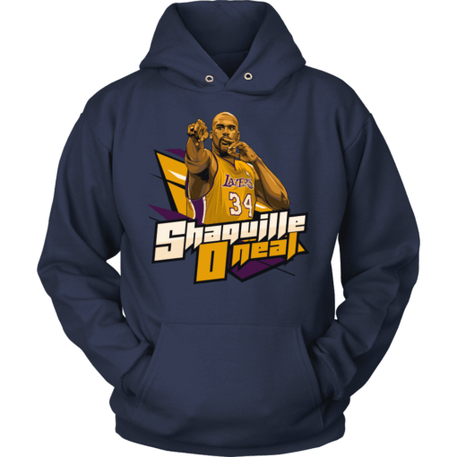 Unisex Hoodie / Navy / S Shaquille O'neal Hoodie