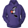 Unisex Hoodie / Purple / S Bugs Bunny Spacejam Hoodie