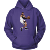 Unisex Hoodie / Purple / S Retro Allen Iverson Hoodie