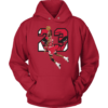 Unisex Hoodie / Red / S #23 The GOAT Hoodie