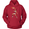 Unisex Hoodie / Red / S Spud Webb Slamdunk Hoodie