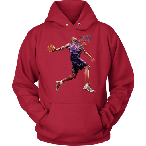 Unisex Hoodie / Red / S Vince Carter Over the Years Hoodie