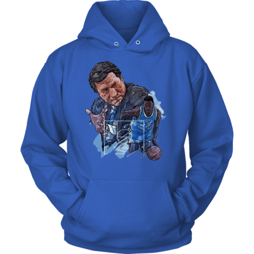 Unisex Hoodie / Royal Blue / S Dean Smith x Jordan NC Hoodie