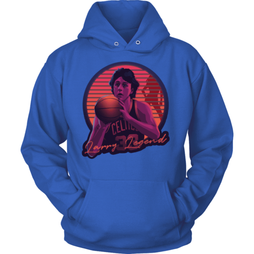 Unisex Hoodie / Royal Blue / S Retro Larry Legend Hoodie