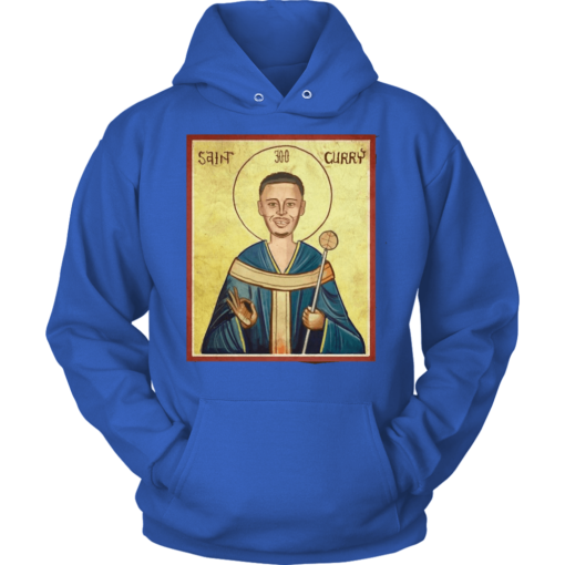 Unisex Hoodie / Royal Blue / S Saint Curry Hoodie