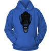 Unisex Hoodie / Royal Blue / S The Gamma Blue Alien Hoodie