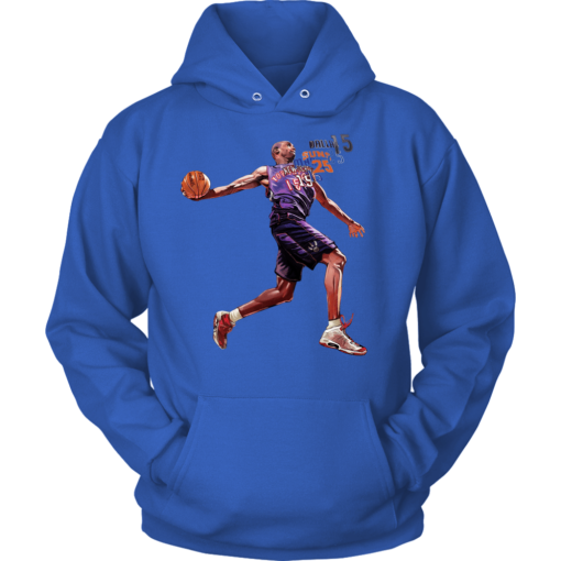 Unisex Hoodie / Royal Blue / S Vince Carter Over the Years Hoodie