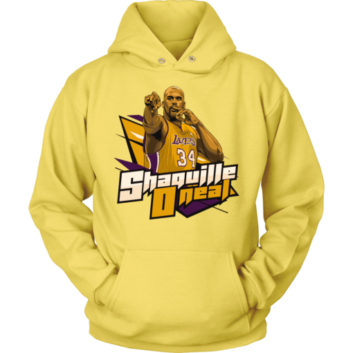 Unisex Hoodie / Yellow / S Shaquille O'neal Hoodie